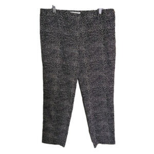 GERARD Darel Paris Side Zip Printed Career Trouser Pants French Size 44
